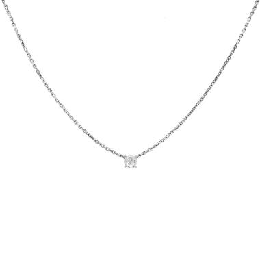 Collana Cartier 1895 in oro bianco e diamante