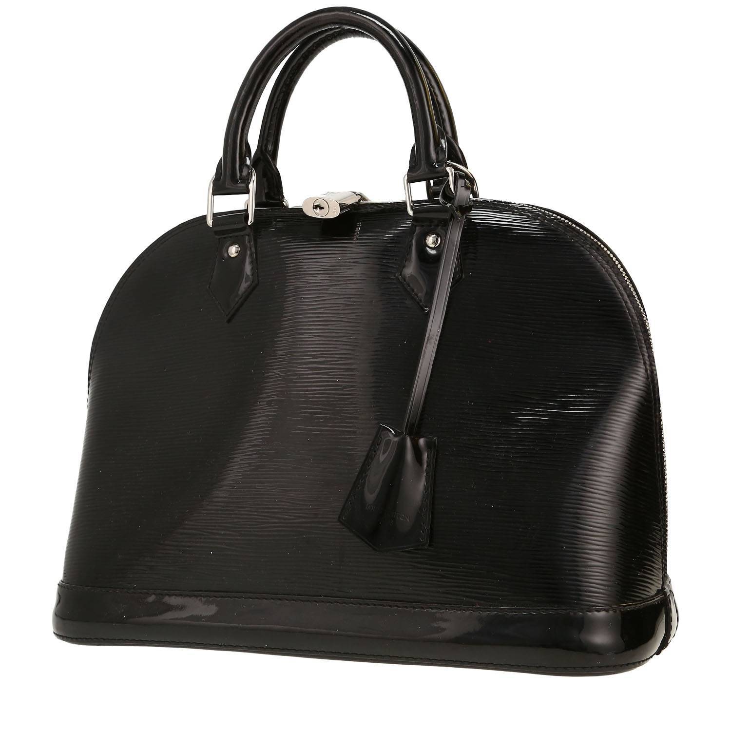 Sac Louis Vuitton Alma Noir Verni Occasion – Authentique 2013 Sac Louis Vuitton Alma Noir Verni Occasion – Authentique 2013