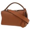 Borsa Fendi  Selleria in pelle martellata marrone - 00pp thumbnail