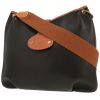 Hermès   handbag  in black and gold bicolor  leather - 00pp thumbnail