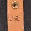 Bolso de mano Hermès   en cuero bicolor negro y color oro - Detail D2 thumbnail