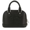 Borsa a tracolla Louis Vuitton  Alma in pelle Epi nera - Detail D4 thumbnail