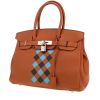 Bolso de mano Hermès  Birkin 30 cm en cuero swift color oro - 00pp thumbnail