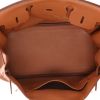 Bolso de mano Hermès  Birkin 30 cm en cuero swift color oro - Detail D3 thumbnail