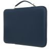 Hermès   briefcase  in indigo blue leather taurillon clémence  and green canvas - 00pp thumbnail