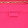 Sac cabas Celine  Vertical en cuir bicolore rose et orange - Detail D2 thumbnail