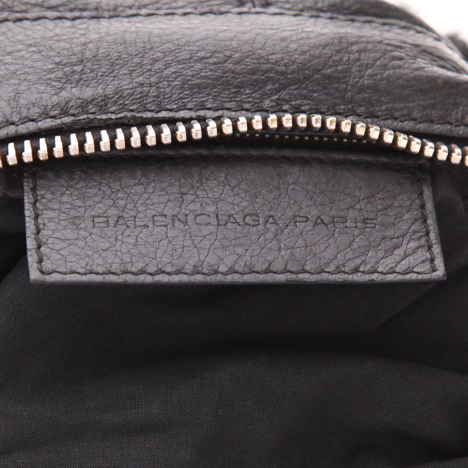 Sac à main Balenciaga  City en cuir noir - Detail D2