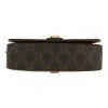 Sac porté épaule Celine  Tabou moyen modèle  en toile Triomphe et cuir marron - Detail D1 thumbnail