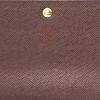 Louis Vuitton  Sarah wallet  in brown damier canvas - Detail D2 thumbnail