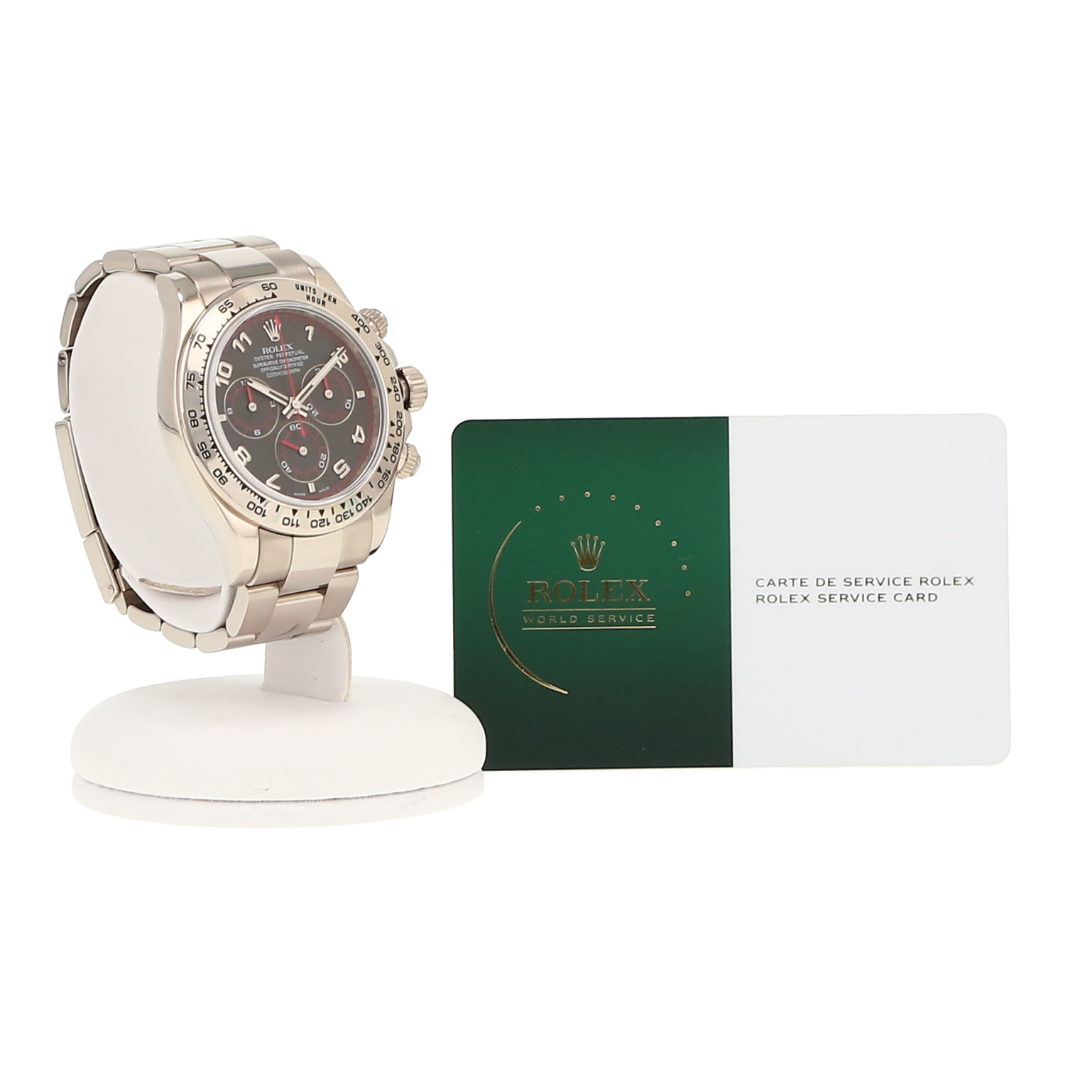 Orologio Rolex Daytona Automatique in oro bianco Ref: Rolex - 116509  Circa 2005 - Detail D2
