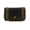 Bolso de mano Chanel  Enveloppe en cuero acolchado negro - 360 thumbnail