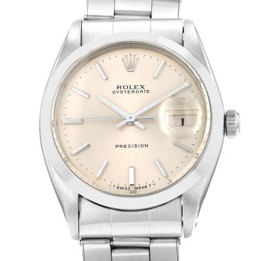 Montre Rolex Oyster Date Precision en acier Ref: Rolex - 6694  Vers 1966