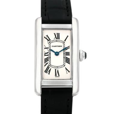 Orologio Cartier Tank Américaine in oro bianco Ref: Cartier - 1713  Circa 2000