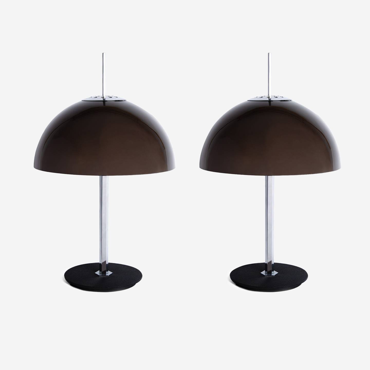Gino Sarfatti (1912-1985), Pair of table lamps mod. 584G - designed in 1957