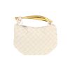 Bolso bandolera Bottega Veneta  Sardine mini  en cuero intrecciato blanco - 360 thumbnail