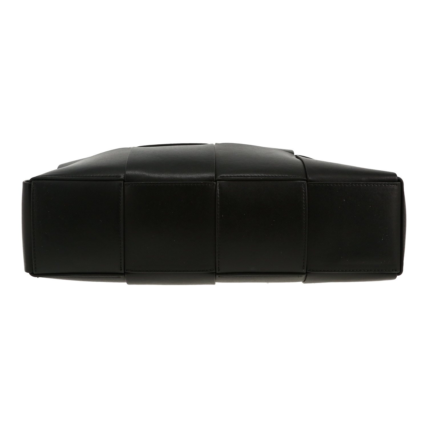 Bottega Veneta Arco shopping bag in black intrecciato leather - Detail D1