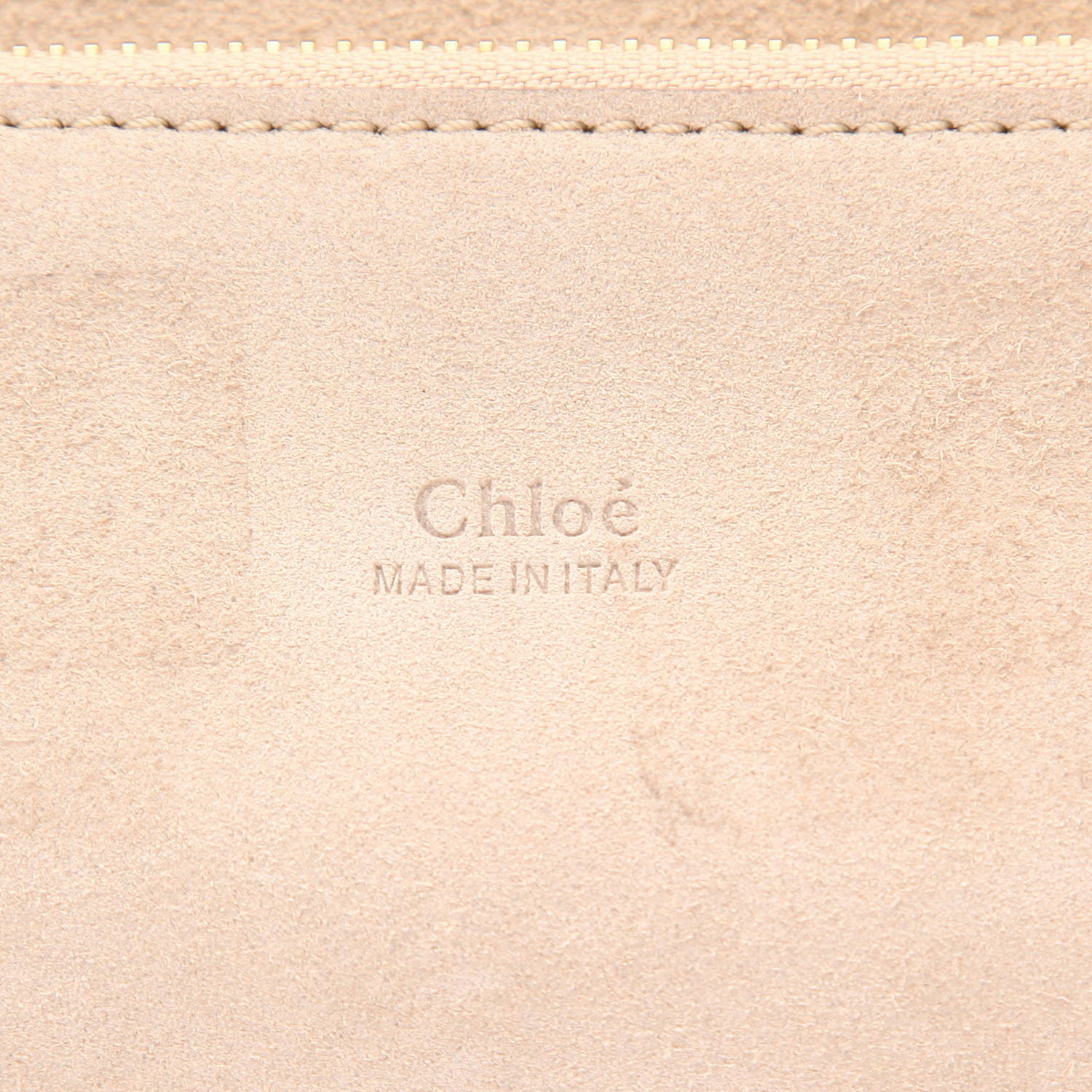 Sac bandoulière Chloé  Faye en cuir verni rouge - Detail D2