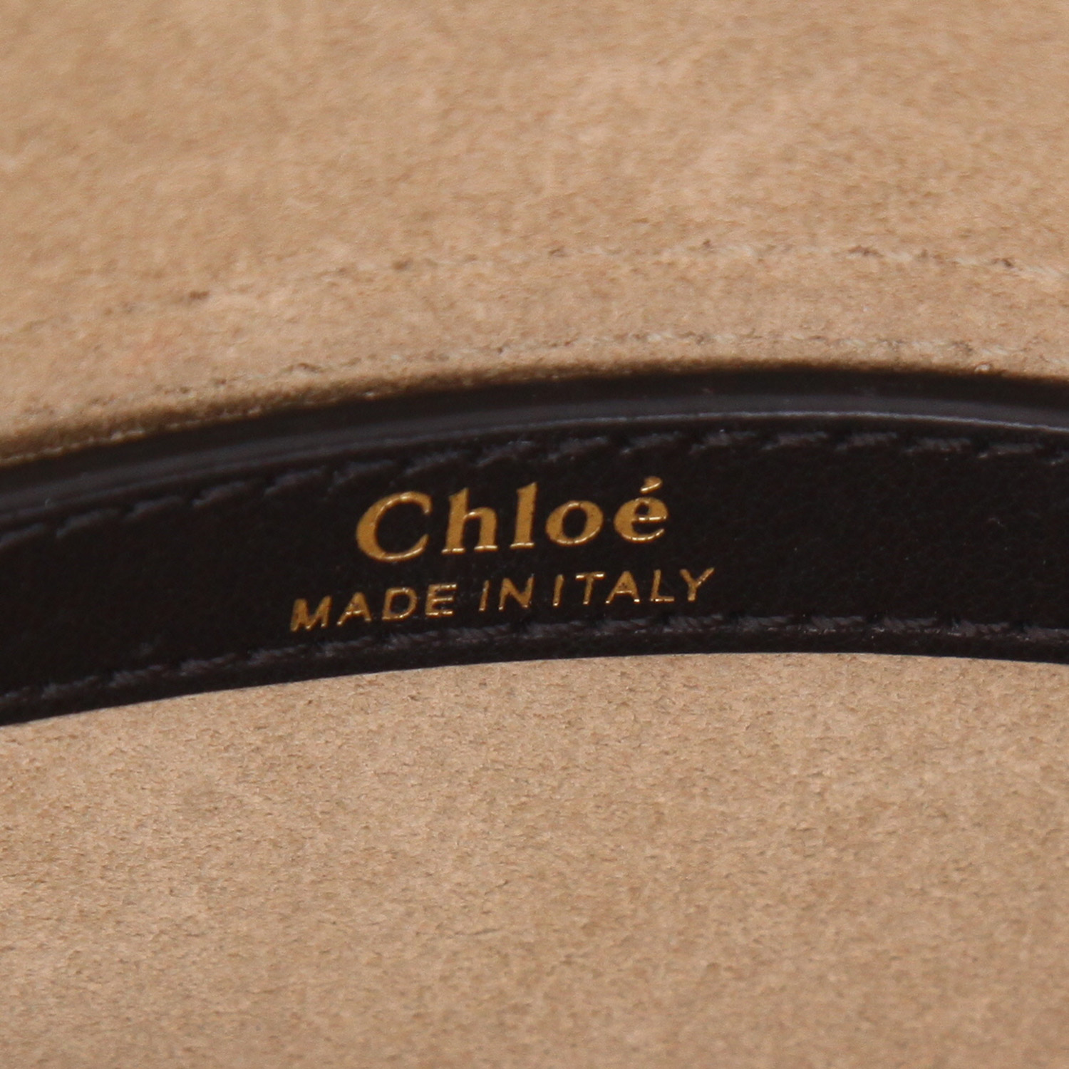 Chloé  Hudson shoulder bag  in black leather - Detail D2