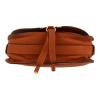 Chloé  Marcie shoulder bag  in brown grained leather - Detail D1 thumbnail