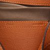 Chloé  Marcie shoulder bag  in brown grained leather - Detail D2 thumbnail