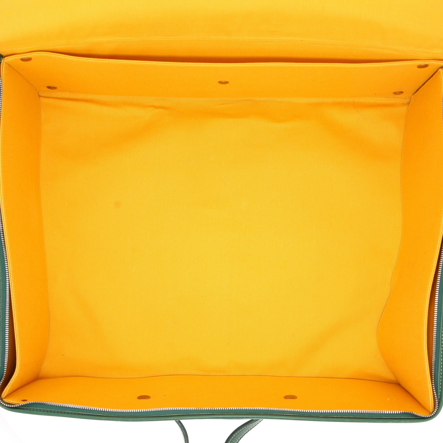 Borsa da viaggio Goyard   in tela Goyardine verde - Detail D3