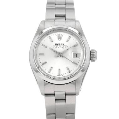 Orologio Rolex Lady Oyster Perpetual Date in acciaio Ref: Rolex - 6916  Circa 1973