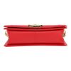 Bolso bandolera Chanel  Boy en cuero acolchado rojo - Detail D1 thumbnail