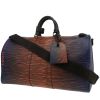 Louis Vuitton  Editions Limitées travel bag  in blue, black and orange epi leather - 00pp thumbnail