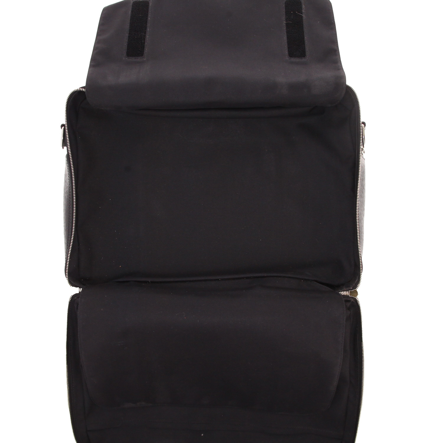 Louis Vuitton Porte documents Voyage briefcase in black taiga leather - Detail D5
