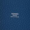 Hermès  Picotin 18 cm handbag  in Zanzibar Blue leather taurillon clémence - Detail D2 thumbnail