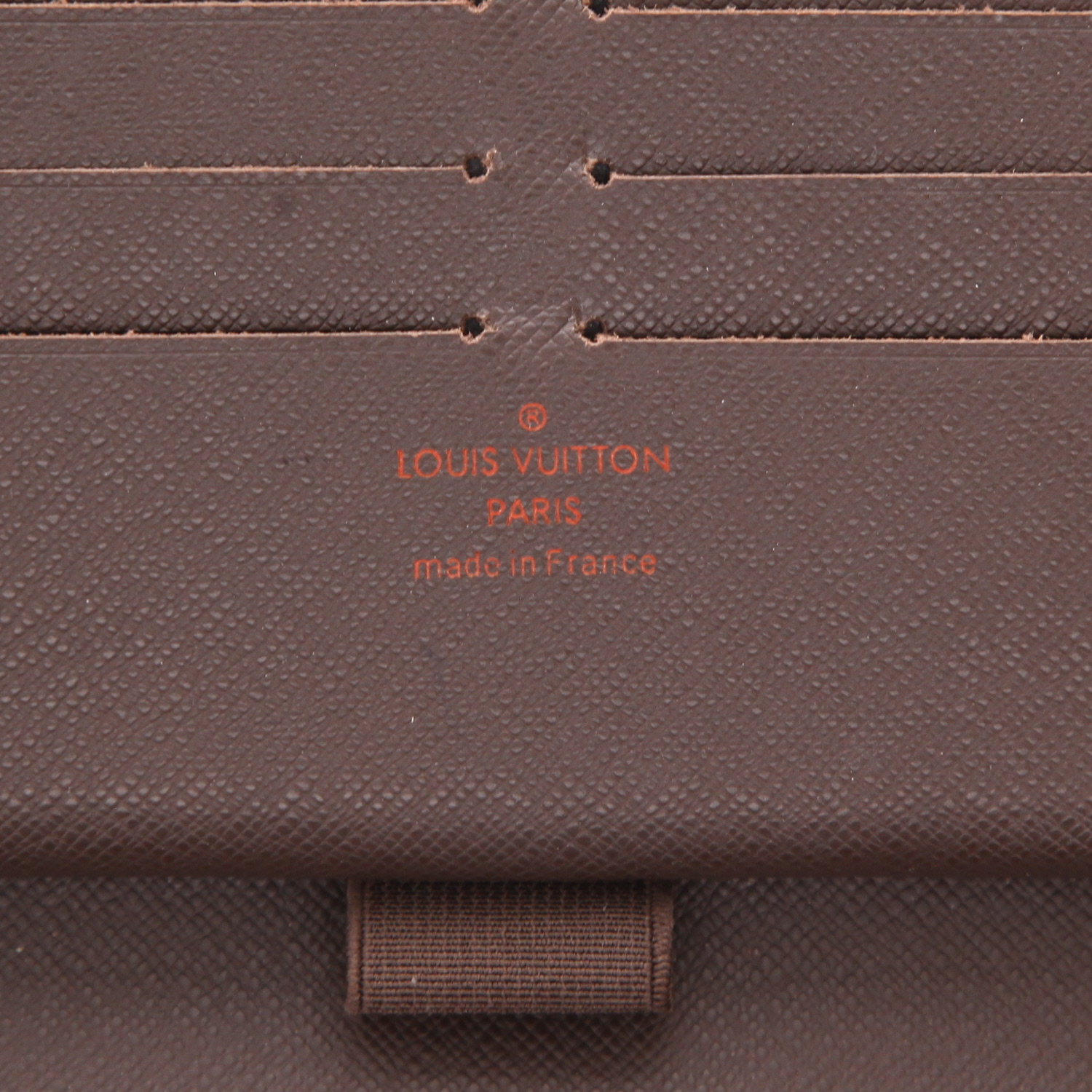 Portefeuille Louis Vuitton  Organizer en toile damier ébène - Detail D2