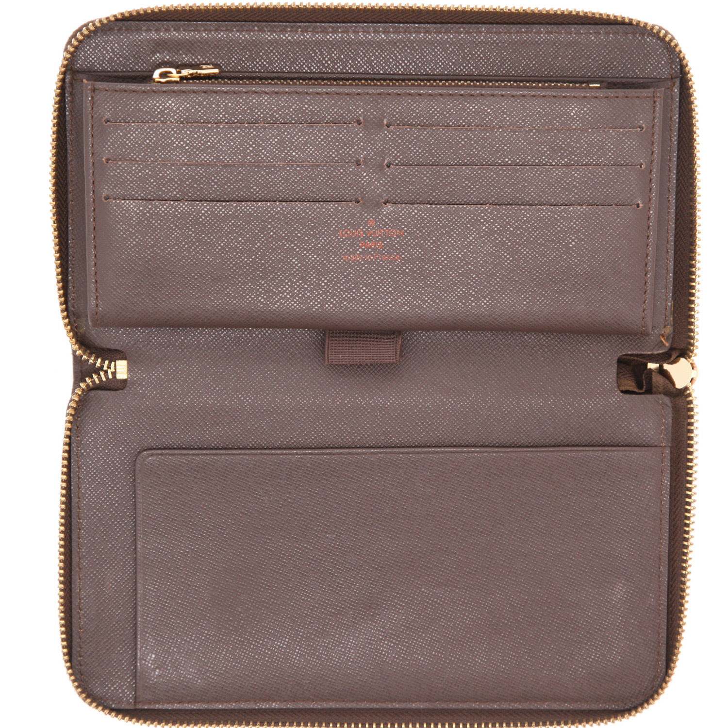 Louis Vuitton  Organizer wallet  in ebene damier canvas - Detail D3