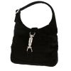 Borsa a tracolla Gucci  Jackie in velluto nero - 00pp thumbnail