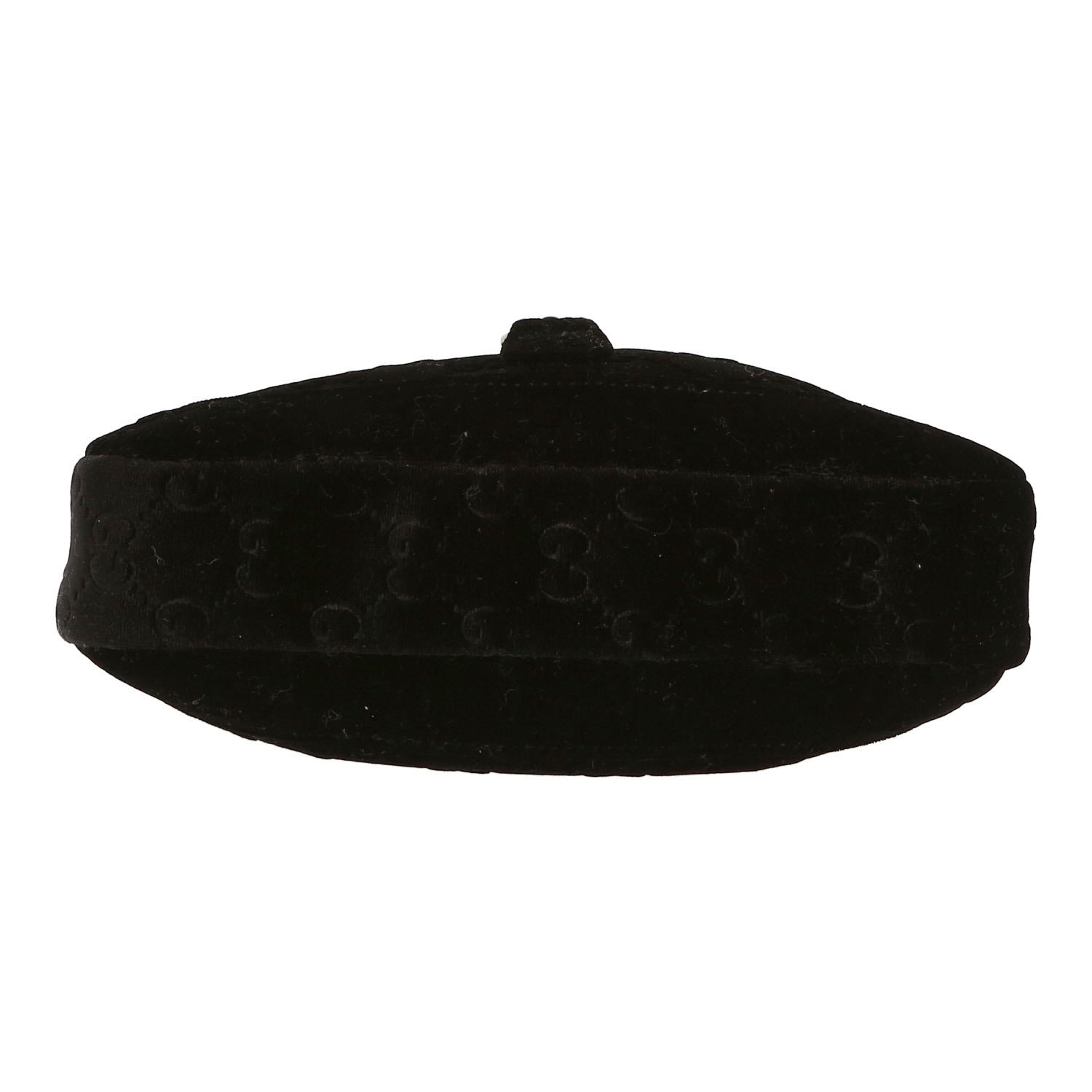 Sac bandoulière Gucci  Jackie en velours noir - Detail D1