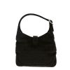 Bolso bandolera Gucci  Jackie en terciopelo negro - Detail D4 thumbnail