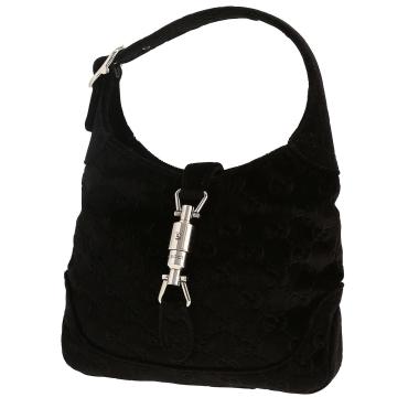 Gucci  Jackie shoulder bag  in black velvet