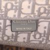 Dior  Book Tote shopping bag  in grey and beige monogram canvas Oblique - Detail D2 thumbnail