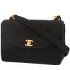 Bolso de mano Chanel  Vintage en tejido jersey negro - 00pp thumbnail