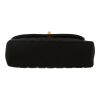 Bolso de mano Chanel  Vintage en tejido jersey negro - Detail D1 thumbnail