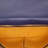 Borsa a tracolla Goyard  Belvedère in tela Goyardine blu marino e pelle blu marino - Detail D3 thumbnail