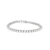 Vintage  bracelet in white gold and diamonds (6,90 carats) - 360 thumbnail