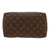 Borsa Louis Vuitton  Speedy 25 in tela monogram marrone e pelle naturale - Detail D1 thumbnail