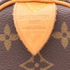 Bolso de mano Louis Vuitton  Speedy 25 en lona Monogram marrón y cuero natural - Detail D2 thumbnail