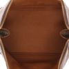 Borsa Louis Vuitton  Alma in tela monogram marrone e pelle naturale - Detail D3 thumbnail