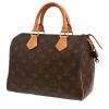 Bolso de mano Louis Vuitton  Speedy 25 en lona Monogram marrón y cuero natural - 00pp thumbnail