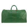 Bolsa de viaje Louis Vuitton  Keepall 50 en cuero Epi verde - 360 thumbnail