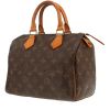 Bolso de mano Louis Vuitton  Speedy 25 en lona Monogram marrón y cuero natural - 00pp thumbnail