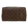 Borsa Louis Vuitton  Speedy 25 in tela monogram marrone e pelle naturale - Detail D1 thumbnail