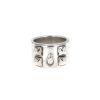 Hermès Médor ring in silver - 360 thumbnail