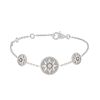 Bracelet Dior Rose des vents en or blanc, nacre et diamants - 00pp thumbnail